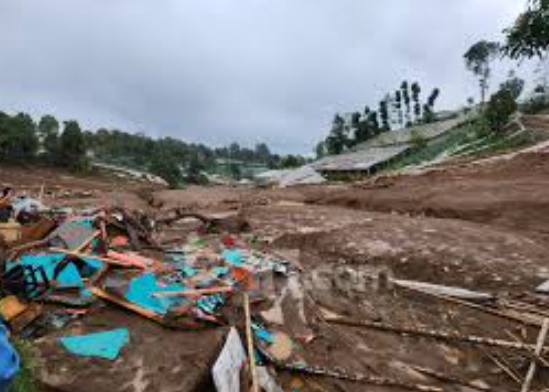 Longsor di Jawa Barat Tewaskan 5 Orang