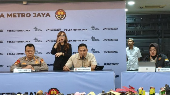 Polda Metro Berhasil Sita 347 Kg Narkoba