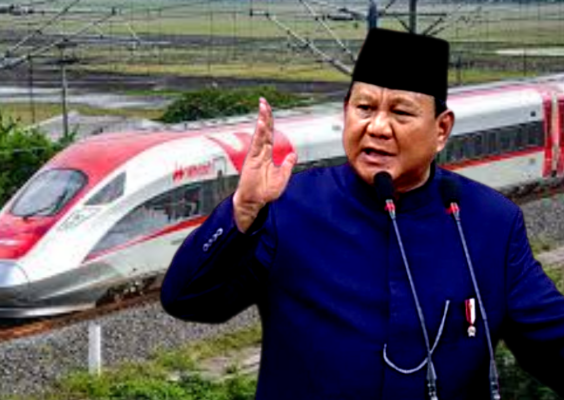 Prabowo Tinjau Proyek Kereta Cepat Jakarta-Surabaya